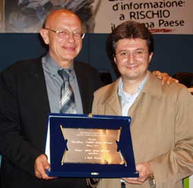 Carlo Santoni con Paolo Serventi Longhi 
